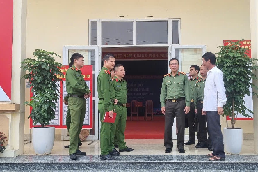 Công an xã Gia Phúc triển khai công tác bảo đảm an ninh, trật tự phục vụ bầu cử Quốc hội khoá XVI và HĐND các cấp nhiệm kỳ 2026-2031